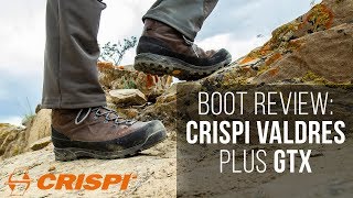 Lightweight Hunting Boots Review  Valdres Plus GTX by Crispi [upl. by Oaks]