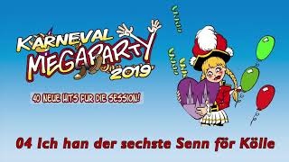 Karneval Megaparty 2019  40 neue Hits für die Session DAS KOMPLETTE DOPPELALBUM [upl. by Leonanie]