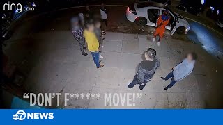 EXCLUSIVE Video shows terrifying ambushstyle robbery shooting in San Francisco [upl. by Edalb]