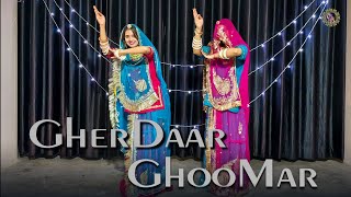 Gherdar Ghoomar  Ft Rinka Tanwar amp Muskaan Sharma  Rajasthani Dance  Rajputi Dance [upl. by Ayaros]