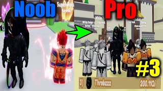 Went From Noob To Pro And Reached 3 on The LbsAnime Clicker Simulator Roblox [upl. by Ahsim]