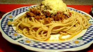 Pomysł na obiad  SPAGHETTI BOLOGNESE [upl. by Burra212]