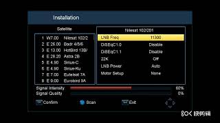 DVBS2 1080P HD Digital Satellite TV BOX Receiver Operating Instructions [upl. by Killian]