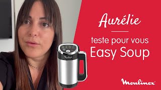 MOULINEX l Test et avis sur le Easy Soup  le blender chauffant pour de super soupes en 2 étapes [upl. by Nerine182]