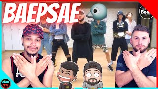 BTS SILVER SPOON BAEPSAE MIRRORED DANCE PRACTICE  REACTION 🐦 [upl. by Dikmen]