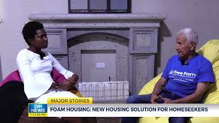 Foam Housing New Housing Solution For Home Seekers  Part 2  CVMTVNews [upl. by Yrffej]