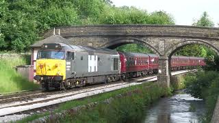 50008 after leaving Haworth 22nd June 2024 [upl. by Ynneb]