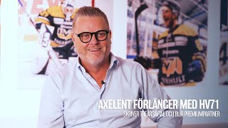 Axelent förlänger med HV71 och blir premiumpartner [upl. by Brucie]