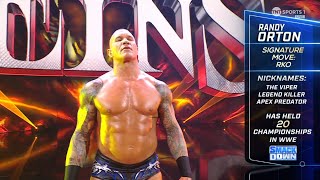 Randy Orton Entrance  WWE SmackDown January 19 2024 [upl. by Ahsikrats]