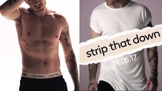 Liam Payne ANNOUNCES quotStrip That Downquot Single With Sexy Music Video Sneak Peek [upl. by Latea]