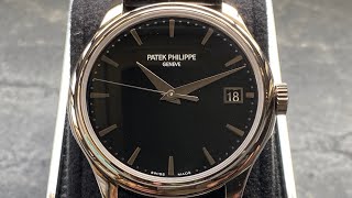 Patek Philippe 5227G Calatrava Date Sweep Seconds Review [upl. by Olenta]