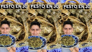 SALSA PESTO EN CASA 😋💯🌿  MI RECETA  EL CUCHITO [upl. by Mortie176]