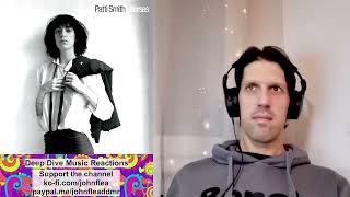 Free money by Patti Smith Horses full album reaction [upl. by Adiaj]