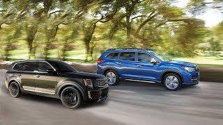 2020 Kia Telluride vs 2019 Subaru Ascent [upl. by Toney]