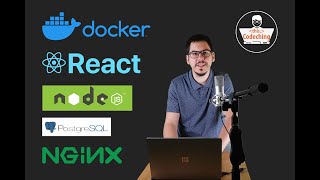 Dockerizing a React application with Nodejs Postgres and NginX  dev and prod  step by step [upl. by Igiul602]