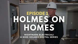 Knob and Tube Wiring  HOLMES ON HOMES Episode 1 [upl. by Leryt]