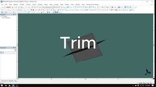 Tutorial Trim in maxsurf [upl. by Nnovahs]