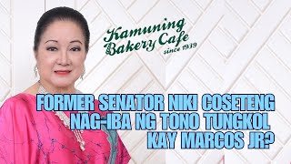 Part 2 NIKI COSETENG NA IBA BA ANG TONO TUNGKOL KAY MARCOS JR [upl. by Alyakam]