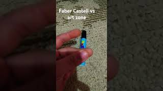 Faber Castell vs art zone [upl. by Gotthelf]