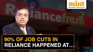 Why 90 of Layoffs At Reliance Happened At Its Retail Business  Reliance Layoffs 42000 Employees [upl. by Sell]