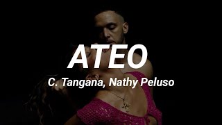 Ateo  C Tangana Nathy Peluso  letra [upl. by Soirtemed]