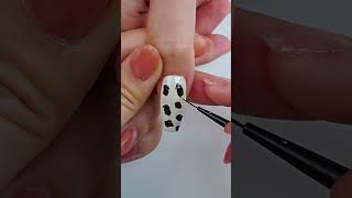 🦓Animal prints zebra and leopard🐆Nail art tips with a difference bqan nails nailchannel nail [upl. by Eornom779]