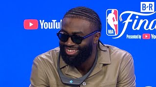 Jaylen Brown Talks Celtics Win in Game 3 amp Preventing Mavs Comeback  Full Press Conference [upl. by Mikah657]