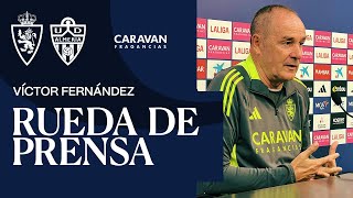 EN DIRECTO  Rueda de prensa de Víctor Fernández [upl. by Shreeves960]