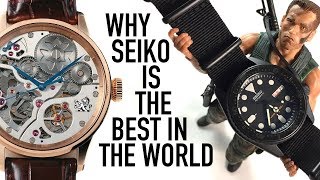 6 Reasons Seiko Is The Greatest Watch Brand Of All Time amp My Favorite [upl. by Crista]