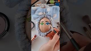 ASMR Relaxing Makeup on Lemon shorts [upl. by Cariotta958]