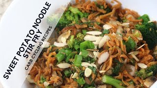 Sweet Potato Noodle Stir Fry  HIITBURN Carb Cycling Recipes [upl. by Arawaj596]