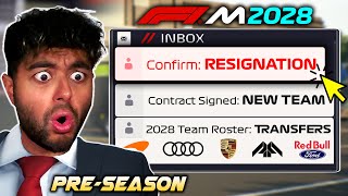 So I Made a HUGE Decision for New Season F1 CREATE A TEAM CAREER [upl. by Peace660]