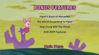 Piglets Big Movie 2003 DVD Special Features Menu [upl. by Ardnovahs]