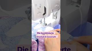 Overlock amp Covernaht gleichzeitig nähen Werbung schwaaba babylock [upl. by Irami]