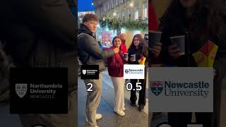 Which university is better newcastle northumbrianewcastleuniversity publicinterview uni fyp [upl. by Modestia]