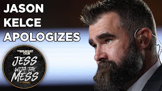 Jason Kelce Apologizes After Slamming Fans Phone For Spewing Homophobic Slur At Travis  More [upl. by Donni]