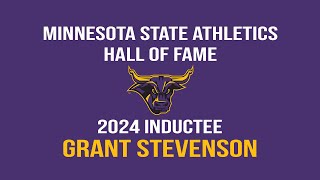 2024 Minnesota State Athletics Hall of Fame  Grant Stevenson [upl. by Wiltz]