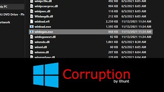 Corrupt Windows in 2 minutes Winlogonexe [upl. by Giraldo]