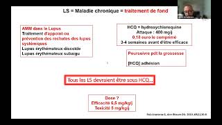 Webinaires école du Lupus  Hydroxychloroquine et immunosuppresseurs [upl. by Nnaitsirk274]