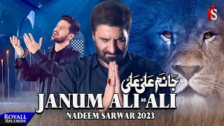 Janum Ali Ali  Nadeem Sarwar  2023  1445 [upl. by Shelton]