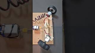 Car Steering Mechanism  dcgearmotor dcmotor tech diy motor youtubeshorts experiment dcmoter [upl. by Walsh]