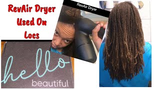 RevAir Dryer On Sisterlocks  Locs [upl. by Evander]