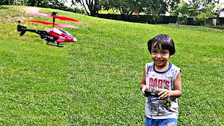 Remote control helicopter  Helicopter for kids  RC Helicopter  Life of Isaac Mathew Jomon  rc rc [upl. by Blatt642]