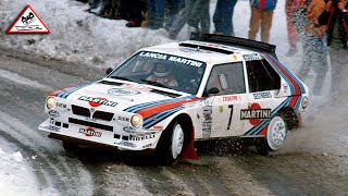 Rallye MonteCarlo 1986  Group B Passats de canto Telesport [upl. by Elwin65]