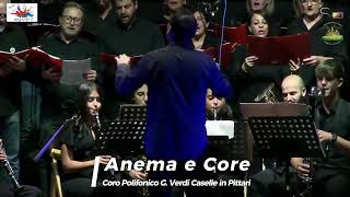 Anema e core  Coro Polifonico G Verdi di Caselle in Pittari [upl. by Yrred]