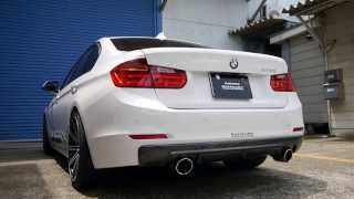 ARQRAY Motorsport Dual Exhaust for BMW F30 320i [upl. by Jackqueline53]