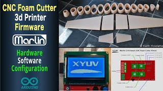 CNC hot wire foam cutter using Marlin 3d printer firmware Part 2 [upl. by Asiaj456]