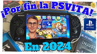 ¡POR FIN la PS VITA en 2024 psvita sonyplaystation [upl. by Hirz]