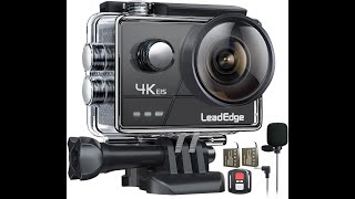 LeadEdge A20 Action Cam Action Camera 4K [upl. by Frederique]