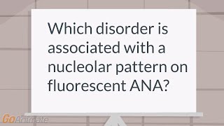 What is the ANA pattern for systemic sclerosis [upl. by Odnam]